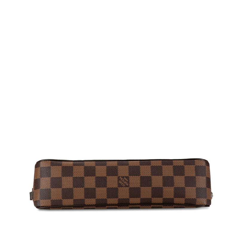 Louis Vuitton Damier Recoleta Handbag N51299 Brown PVC Leather  Louis Vuitton