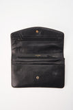 Vintage Chanel Black Caviar Leather Wallet