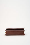 Vintage Chanel Brown Caviar Leather Wallet On Chain