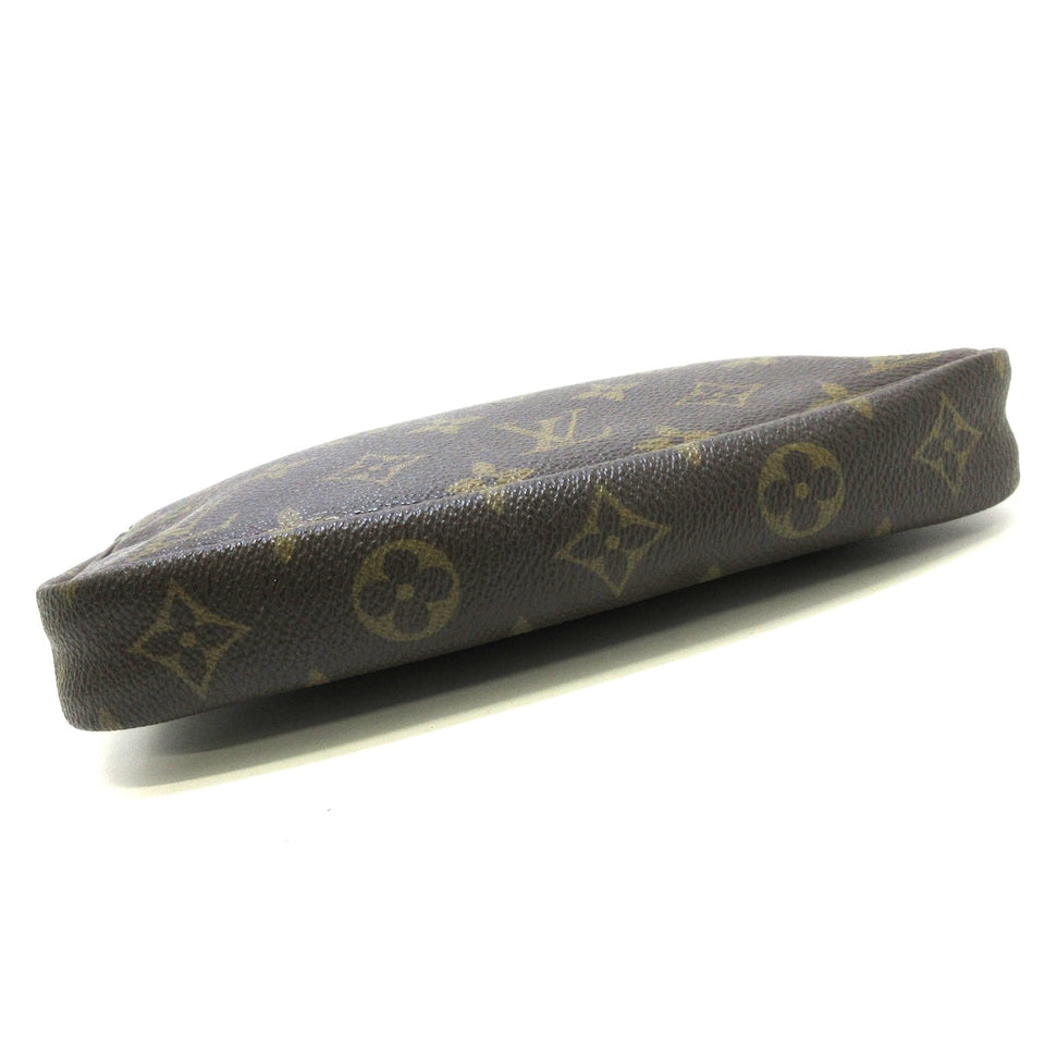 Louis Vuitton Pochette Accessoire  Canvas Clutch Bag