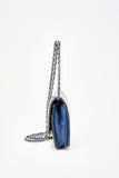 Chanel Patent Green Leather Wallet On Chain