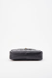 Vintage Chanel Black Single Flap Bag with Gold Hardware
