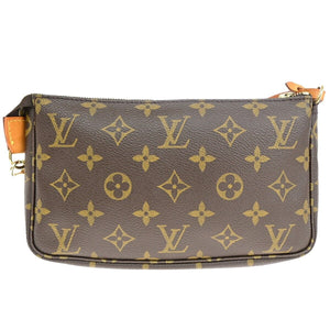 Louis Vuitton Pochette Accessoires  Canvas Clutch Bag