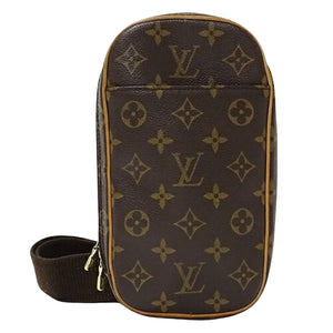Louis Vuitton Pochette Gange  Canvas Clutch Bag