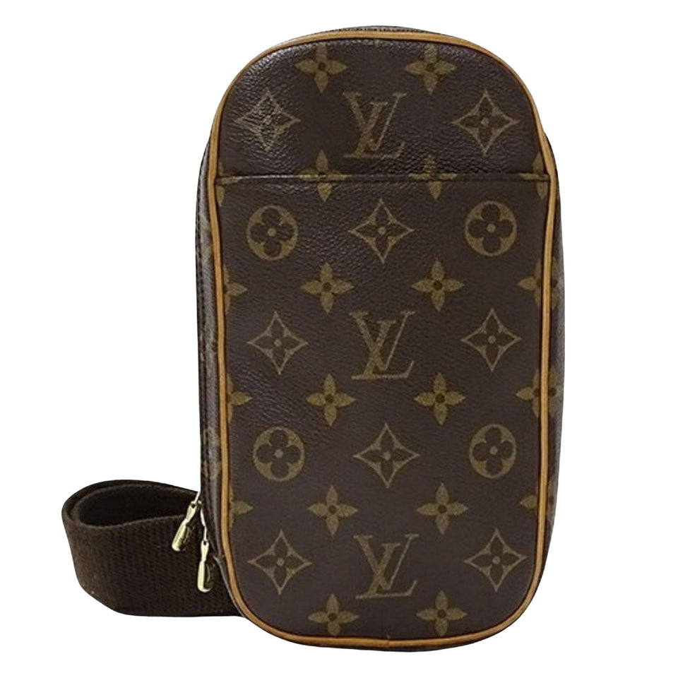 Louis Vuitton Pochette Gange  Canvas Clutch Bag