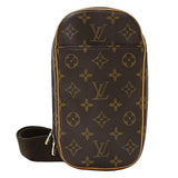 Louis Vuitton Pochette Gange  Canvas Clutch Bag
