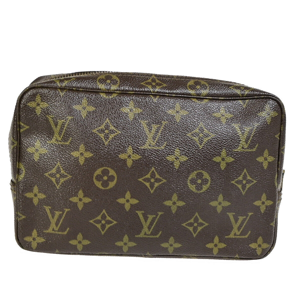 Louis Vuitton Trousse Toilette 28  Canvas Clutch Bag