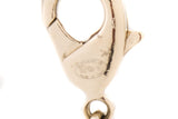 Chanel S/S 2022 Gold & Beige Enamel Logo CC Chain Necklace