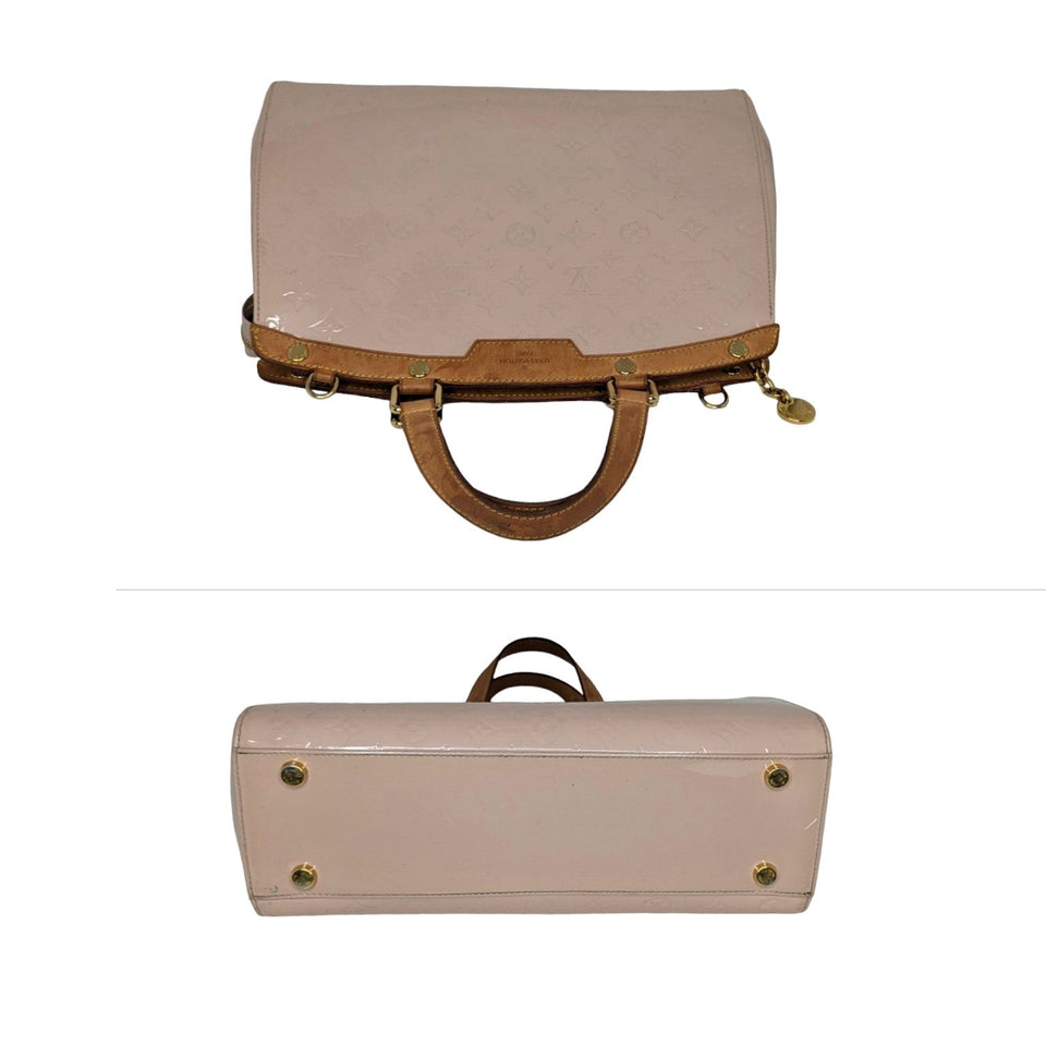 Louis Vuitton 2013 Monogram Vernis Brea GM Satchel