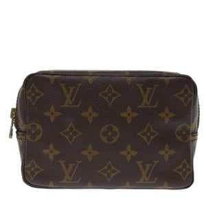 Louis Vuitton Trousse De Toilette 18  Canvas Clutch Bag