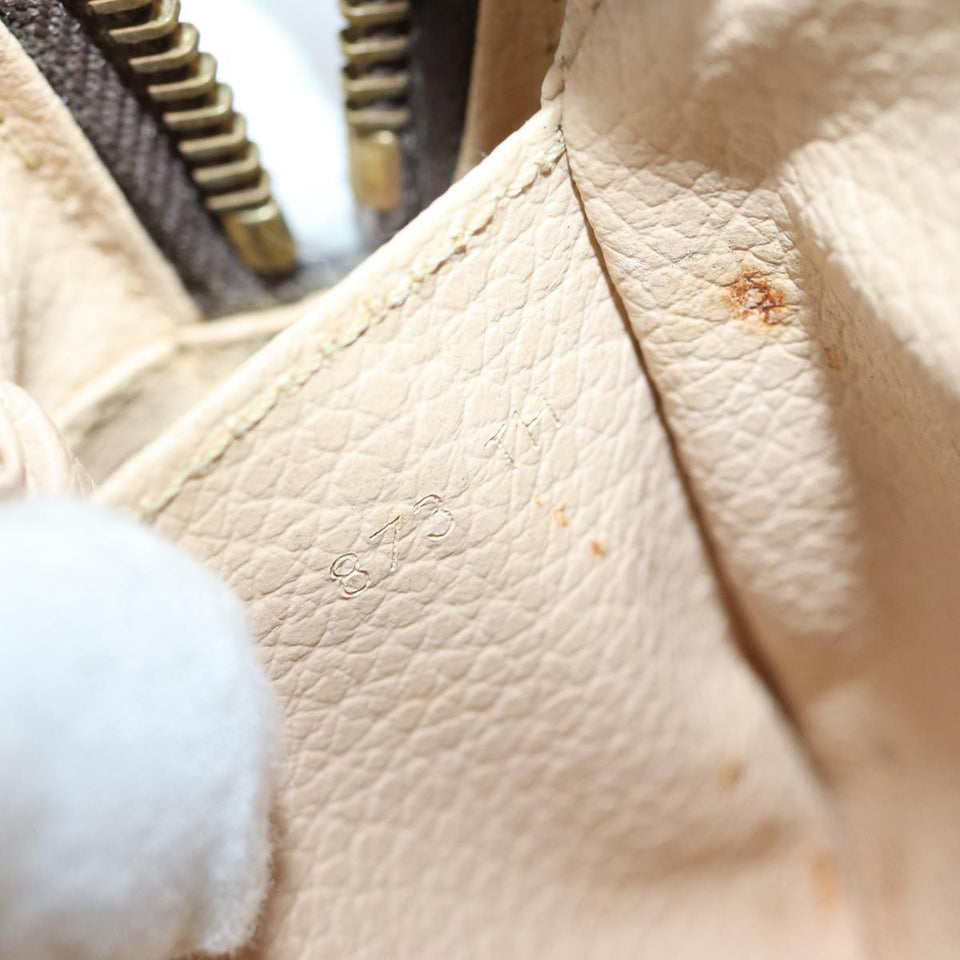 Louis Vuitton Trousse De Toilette 18  Canvas Clutch Bag