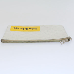 Louis Vuitton Pochette Zippée  Canvas Clutch Bag