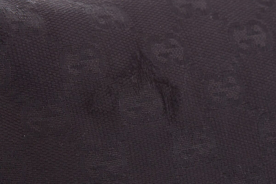 Gucci Vintage Black Monogram Hobo