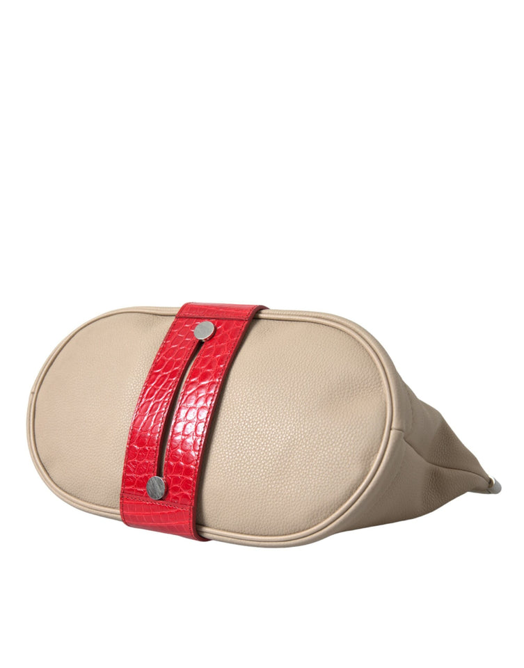 Balenciaga Two Tone Exotic Leather Women's Clutch