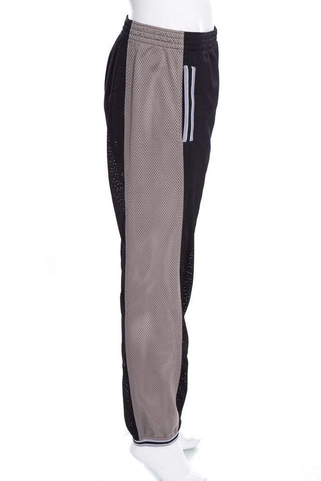 Chanel ID Line Black & Grey Mesh Pants SZ L