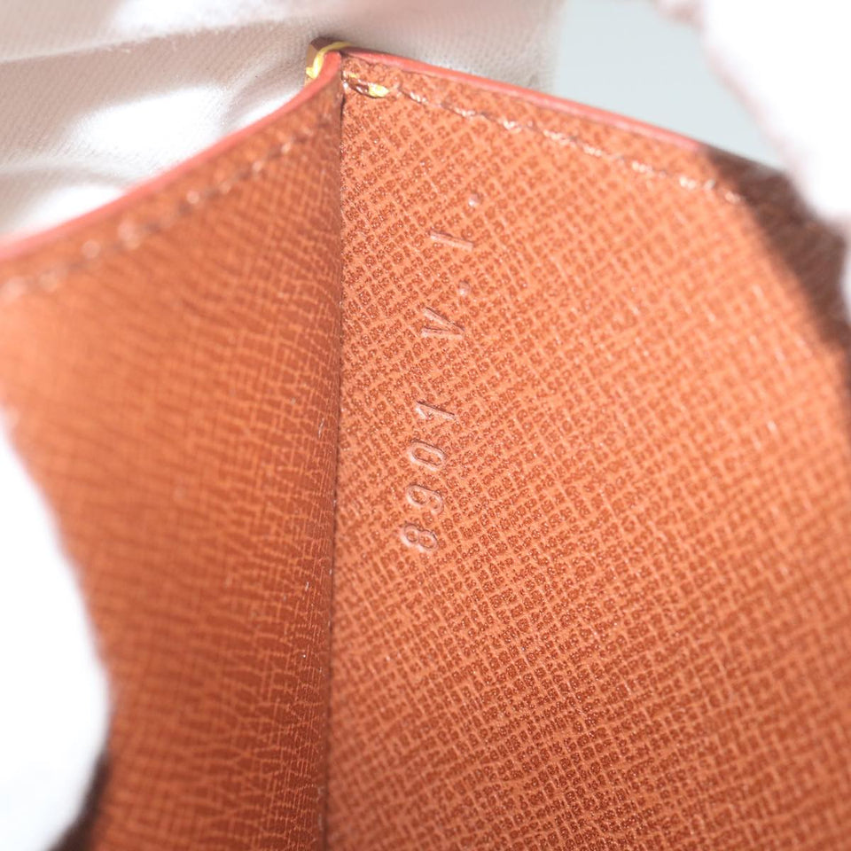 Louis Vuitton Montaigne  Leather Clutch Bag