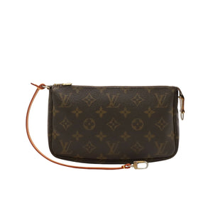 Louis Vuitton Pochette Accessoires  Canvas Clutch Bag