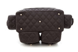 Chanel Brown Cambon Multipocket Handbag