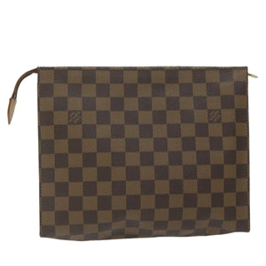 Louis Vuitton Poche Toilette  Canvas Clutch Bag