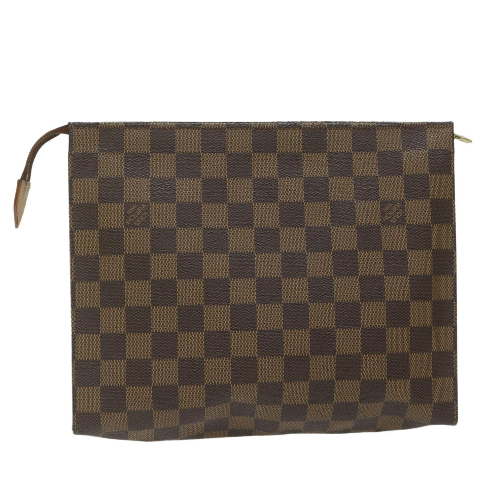Louis Vuitton Poche Toilette  Canvas Clutch Bag