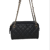 Chanel bag Black Caviar Quilted Small In & Out Camera Case