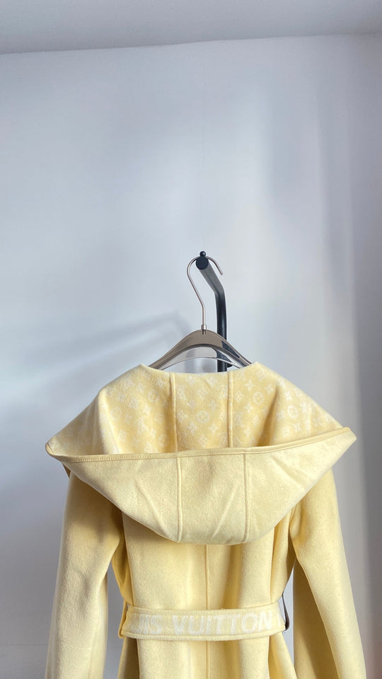 Luxury Louis Vuitton  Wrap Coat 034