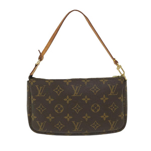Louis Vuitton Pochette Accessoires  Canvas Clutch Bag