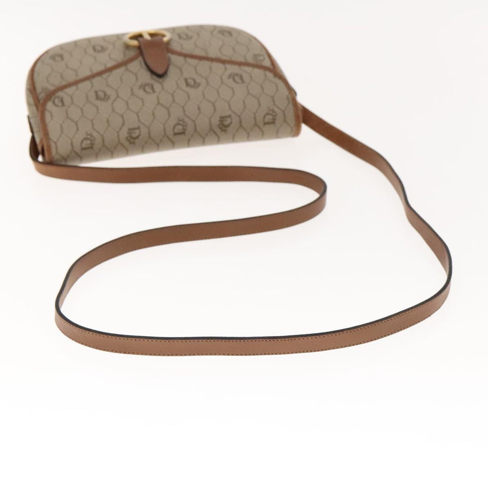 Dior Honeycomb  Canvas Shoulder Bag
