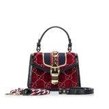 Gucci Sylvie Mini Red Velvet