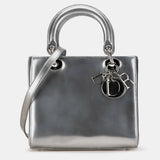 Medium Metallic Patent Lady Dior