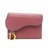 Dior Saddle  Leather Wallet