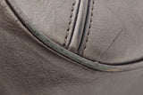 Burberry Silver Fairby Hobo Shimmer Nova Check Canvas Leather Trim Hobo