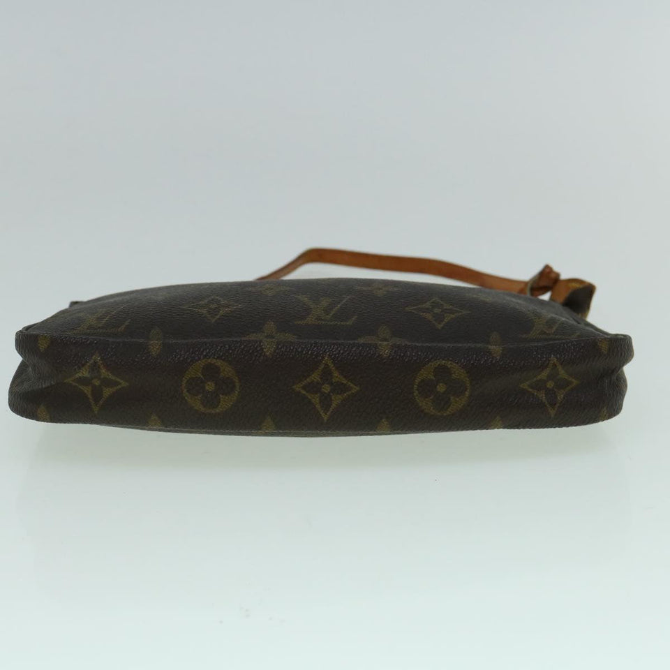 Louis Vuitton Pochette Accessoire  Canvas Clutch Bag