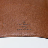LOUIS VUITTON Epi Agenda MM Day Planner Cover Brown R20043 LV Auth 54212