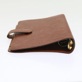 LOUIS VUITTON Epi Agenda MM Day Planner Cover Brown R20043 LV Auth 54212
