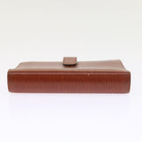 LOUIS VUITTON Epi Agenda MM Day Planner Cover Brown R20043 LV Auth 54212