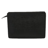 Louis Vuitton Epi Pochette Homme Clutch Bag Black Noir
