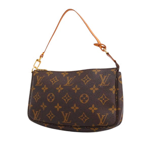 Louis Vuitton Pochette Accessoires  Canvas Clutch Bag