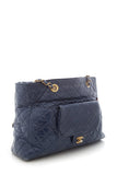 Chanel 2014/15 Navy Large Shopper Handbag