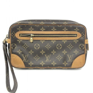 Louis Vuitton Marly  Canvas Clutch Bag