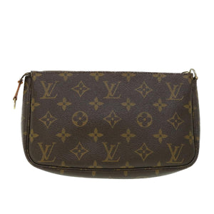 Louis Vuitton Pochette Accessoires  Canvas Clutch Bag