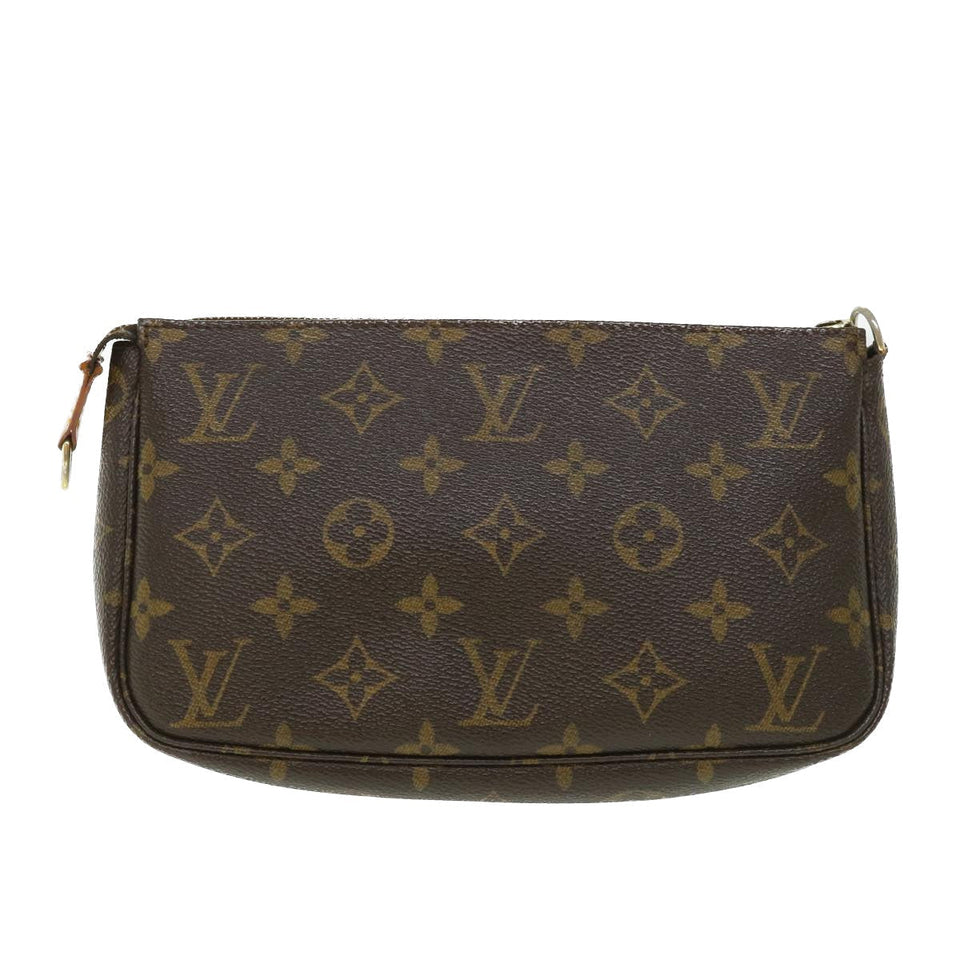 Louis Vuitton Pochette Accessoires  Canvas Clutch Bag