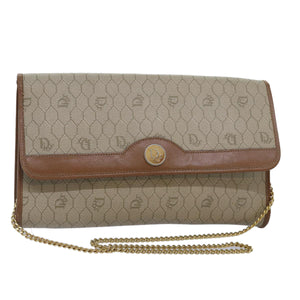 Dior Honeycomb  Canvas Shoulder Bag