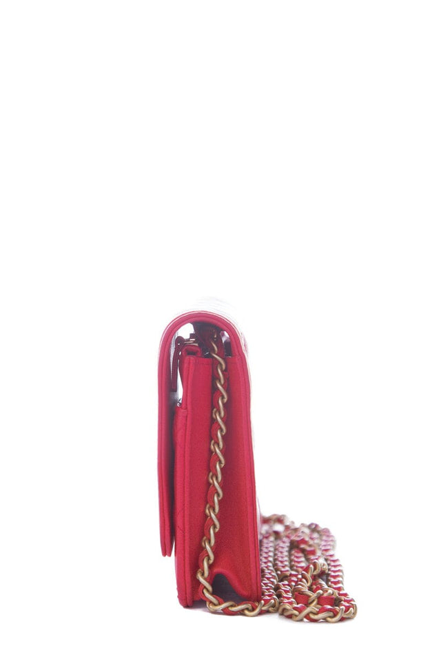 Chanel Hot Pink Calfskin Boy GHW  WOC