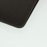 LOUIS VUITTON Epi Agenda MM Day Planner Cover Mocha R2004D LV Auth 55090