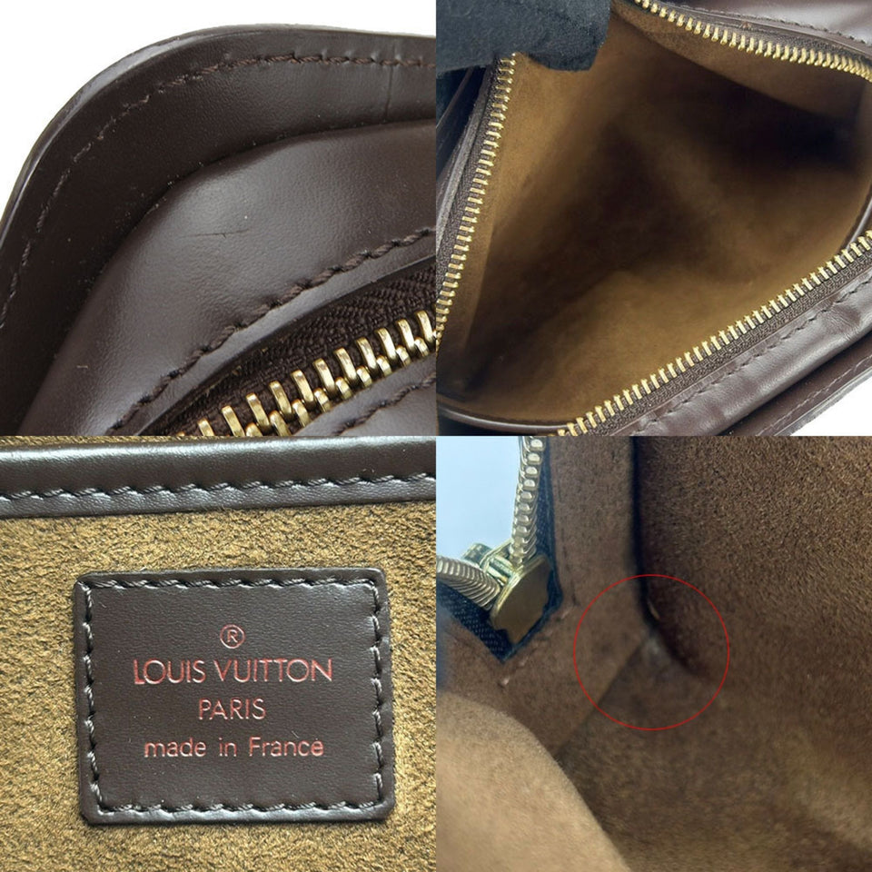 Louis Vuitton Saint Louis  Canvas Clutch Bag