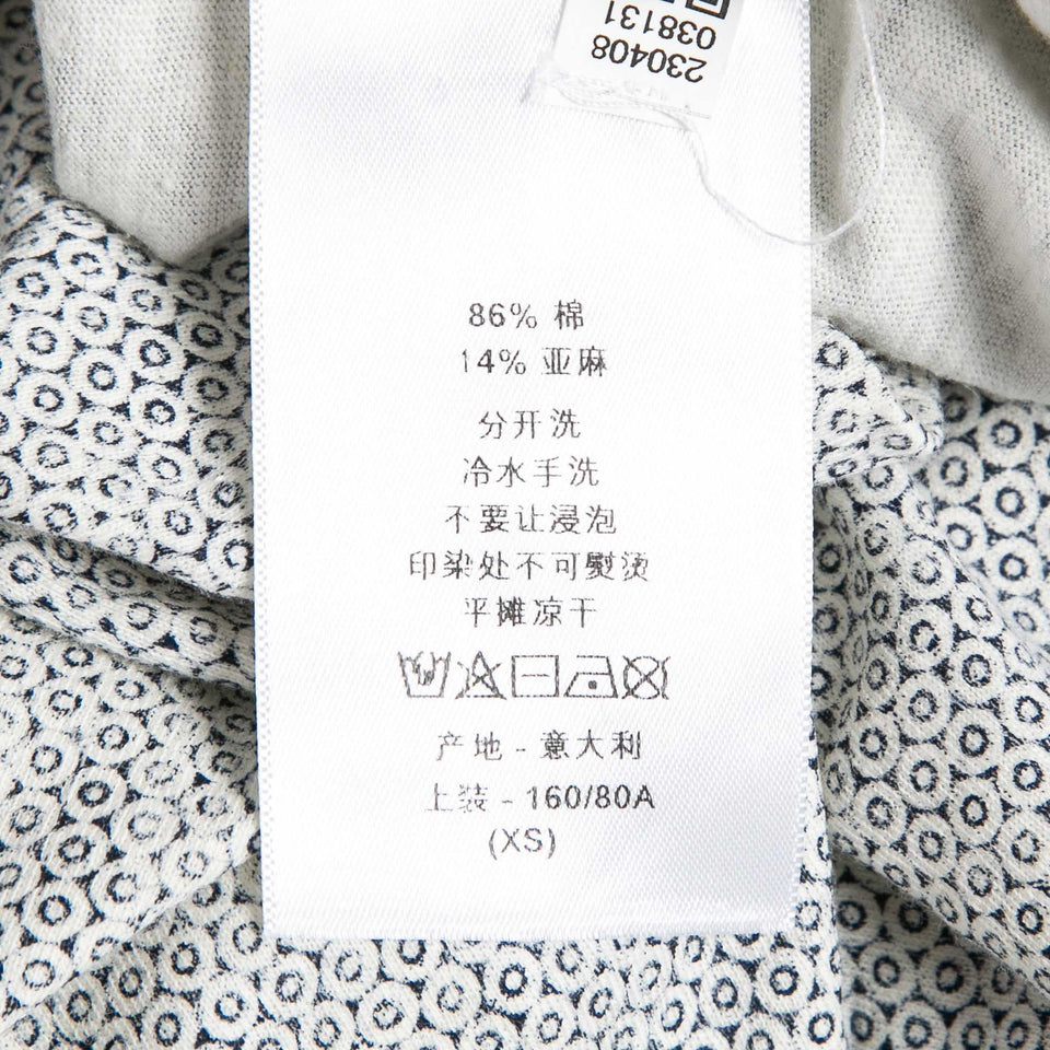 Dior White L'amoureux Print Cotton T-Shirt
