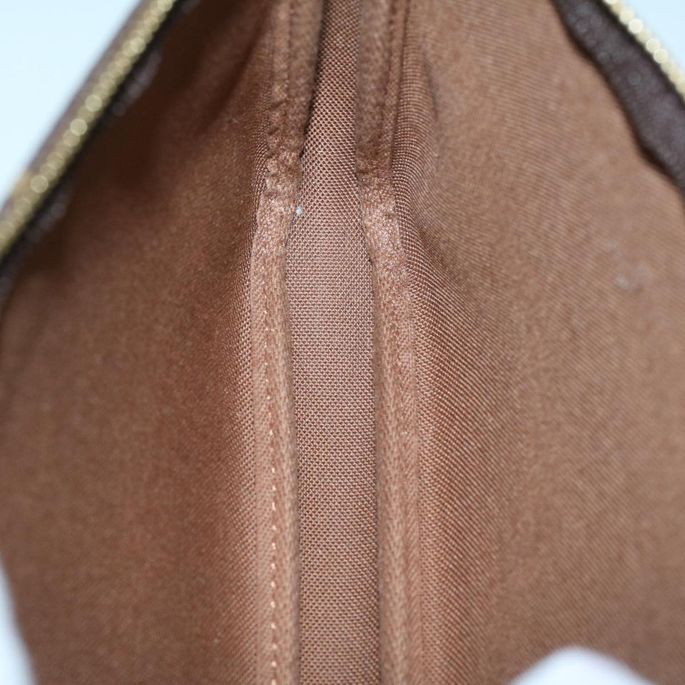 Louis Vuitton Pochette Accessoire  Canvas Clutch Bag