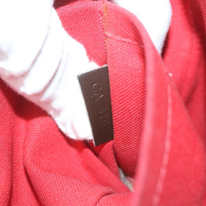 Louis Vuitton Pochette Accessoire  Canvas Clutch Bag