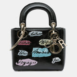 Mini Beaded Calfskin Lady Dior